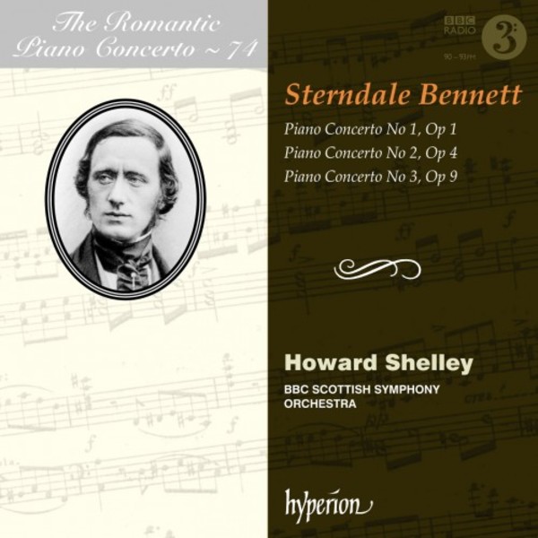 The Romantic Piano Concerto Vol.74: Sterndale Bennett | Hyperion - Romantic Piano Concertos CDA68178