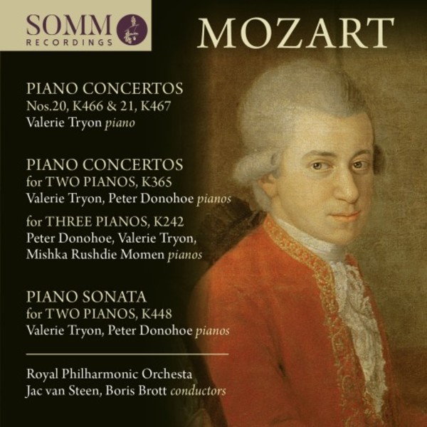 Mozart - Concertos for 1, 2 & 3 Pianos | Somm SOMMCD2682