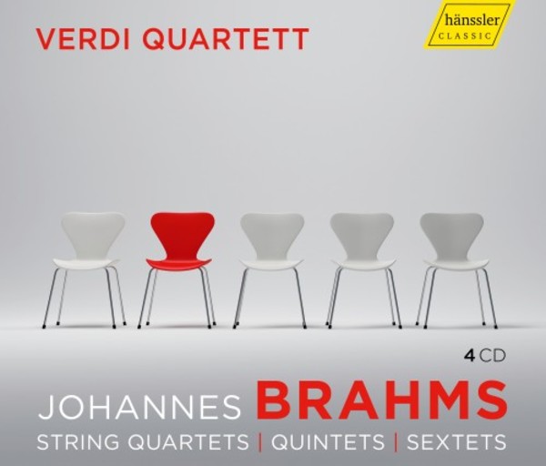 Brahms - String Quartets, Quintets & Sextets | Haenssler Classic HC16084