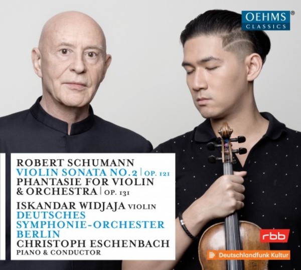 Schumann - Violin Sonata no.2, Fantasie for Violin & Orchestra | Oehms OC1885