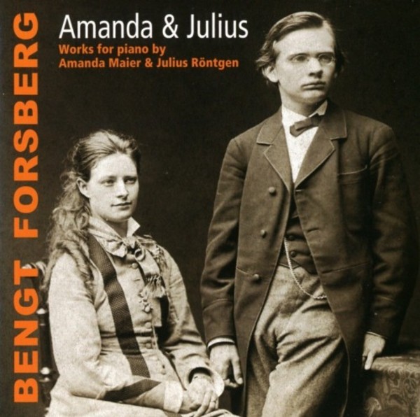 Amanda & Julius: Works for Piano by Maier & Rontgen | DB Productions DBCD185