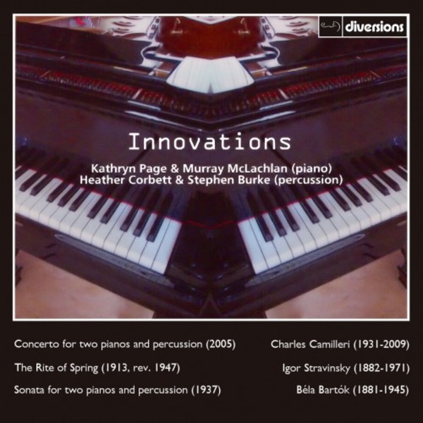 Innovations: Music for Two Pianos & Percussion | Divine Art DDV24167