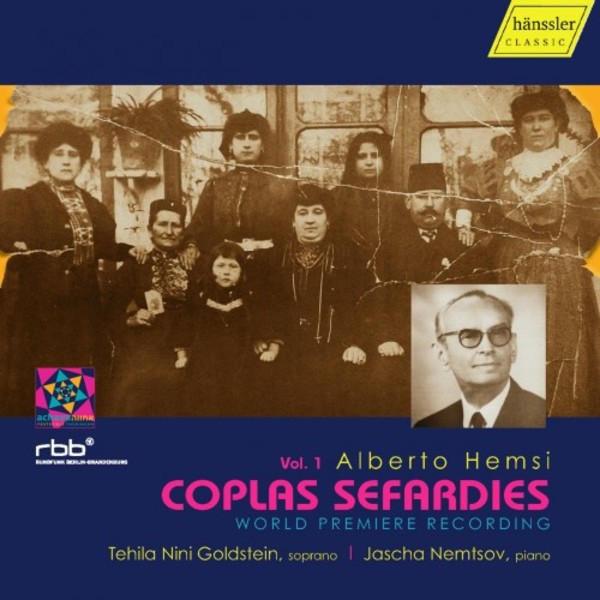 Hemsi - Coplas Sefardies Vol.1 | Haenssler Classic HC18003