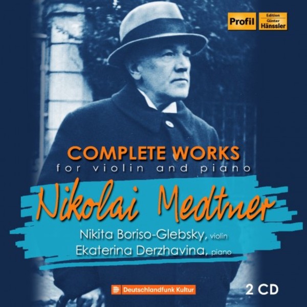 Medtner - Complete Works for Piano & Violin | Haenssler Profil PH17087