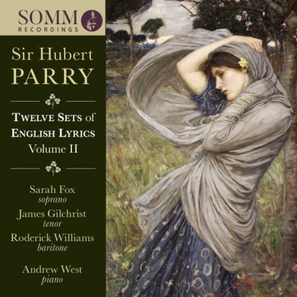 Parry - Twelve Sets of English Lyrics Vol.2 | Somm SOMMCD270