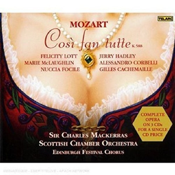 Mozart - Cosi fan Tutte | Telarc 3CD80728