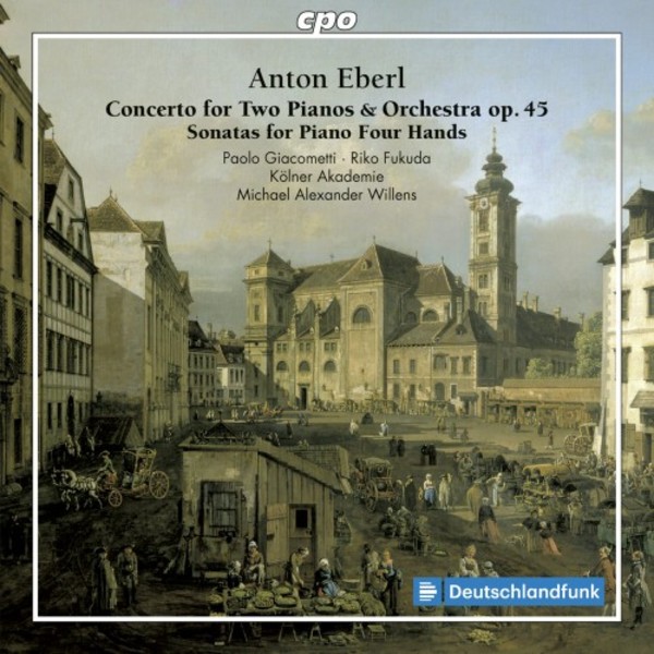Eberl - Concerto for Two Pianos & Orchestra, Sonatas for Piano Four Hands | CPO 7777332
