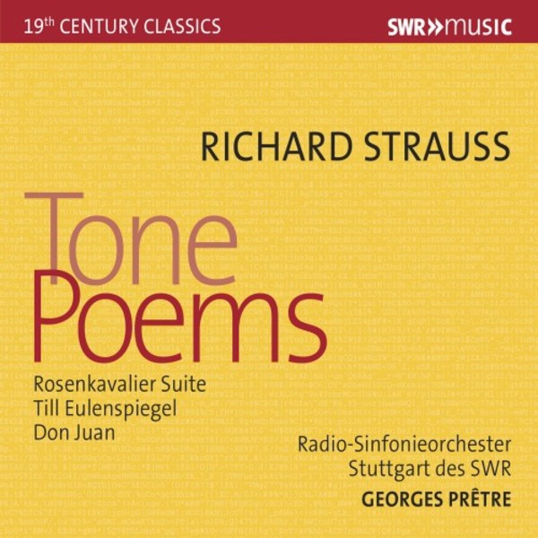 R Strauss - Tone Poems | SWR Classic SWR19502CD