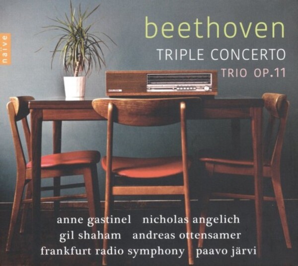 Beethoven - Triple Concerto, Clarinet Trio | Naive V5418