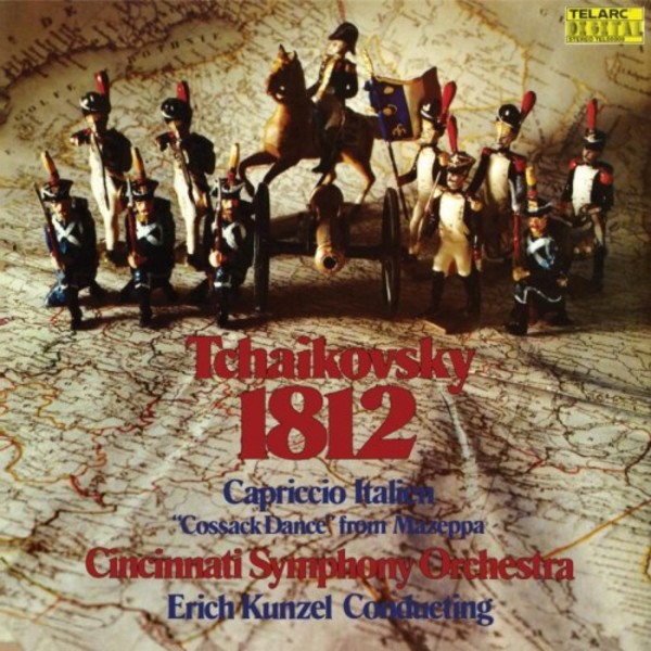 Tchaikovsky - 1812 Overture, Capriccio Italien (LP) | Telarc TEL00009