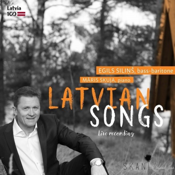 Egils Silins sings Latvian Songs | Skani LMIC045