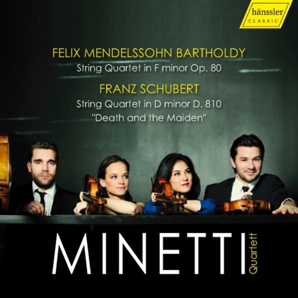 Mendelssohn - String Quartet in F minor; Schubert - Death and the Maiden Quartet | Haenssler Classic HC18021