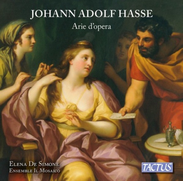 JA Hasse - Opera Arias | Tactus TC690801