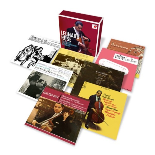 Leonard Rose: The Complete Concerto and Sonata Recordings | Sony 88985490172