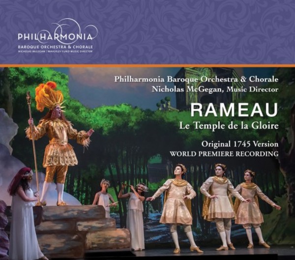 Rameau - Le Temple de la Gloire | Philharmonia Baroque PBP10