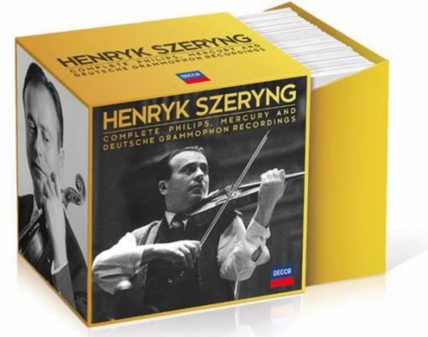 Henryk Szeryng: Complete Philips, Mercury & DG Recordings | Decca 4834194