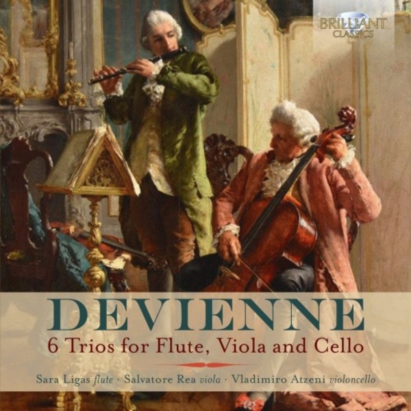 Devienne - 6 Trios for Flute, Viola and Cello | Brilliant Classics 95686