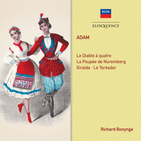 Adam - Le Diable a quatre, Overtures | Eloquence ELQ4828603