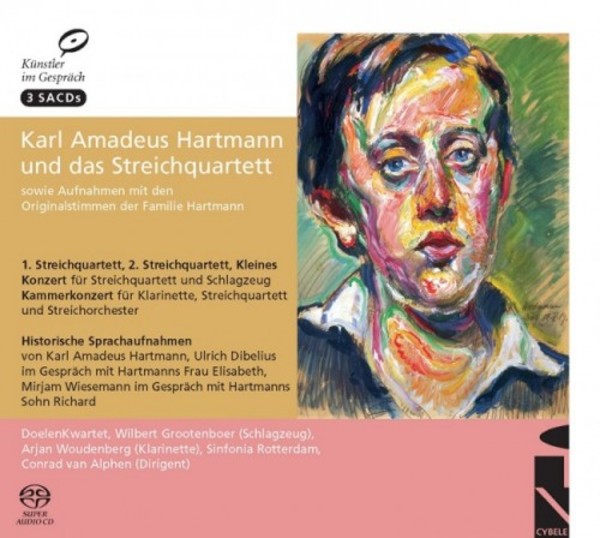 Hartmann - Complete Works with String Quartet + Artists in Conversation Vol.1