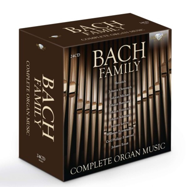 Bach Family - Complete Organ Music | Brilliant Classics 95803