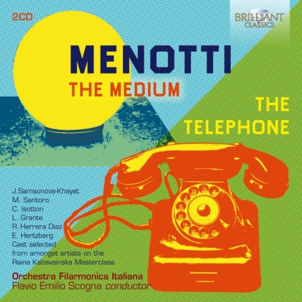 Menotti - The Medium, The Telephone | Brilliant Classics 95361
