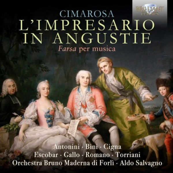 Cimarosa - Limpresario in angustie | Brilliant Classics 95746