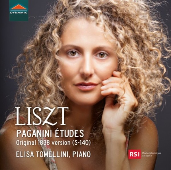 Liszt - Paganini Etudes, Concert Etudes | Dynamic CDS7815