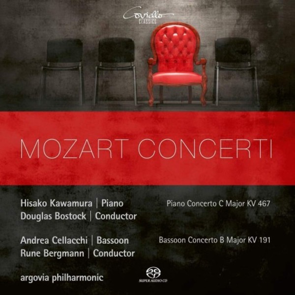 Mozart - Piano Concerto no.21, Bassoon Concerto | Coviello Classics COV91812