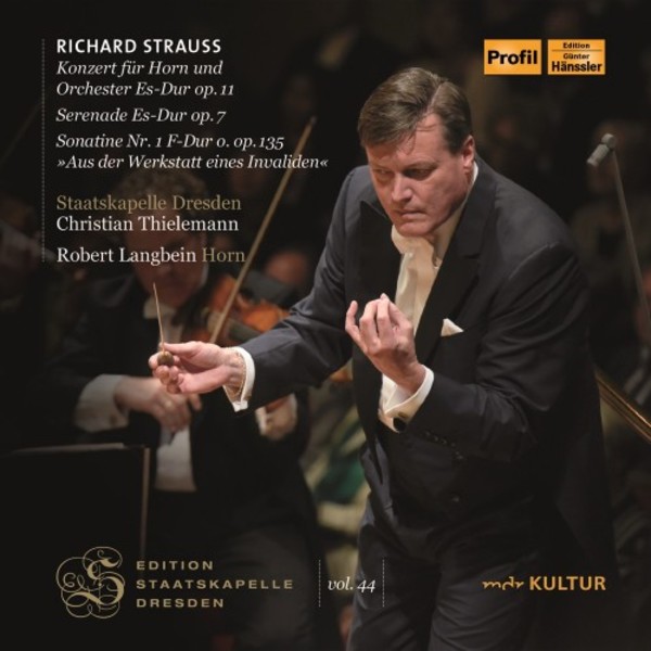 Edition Staatskapelle Dresden Vol.44: R Strauss - Horn Concerto, etc. | Haenssler Profil PH15016