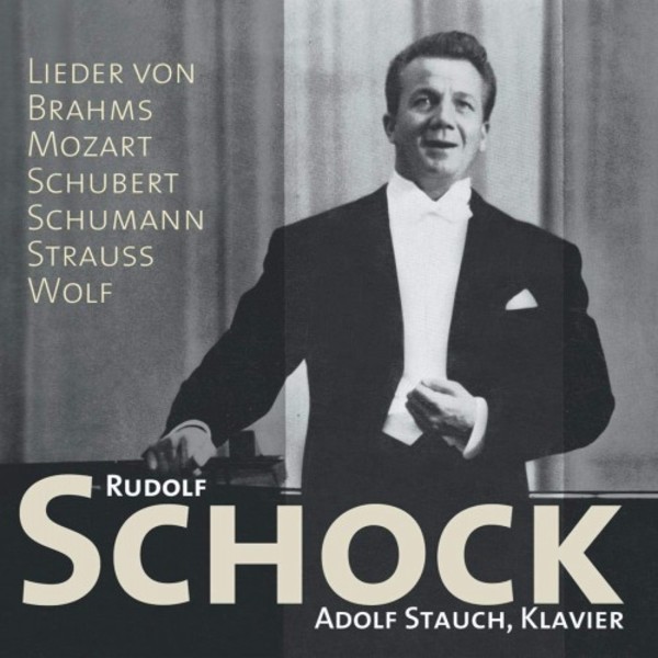 Rudolf Schock sings Brahms, Mozart, Schubert, Schumann, Strauss & Wolf | Relief CR3010