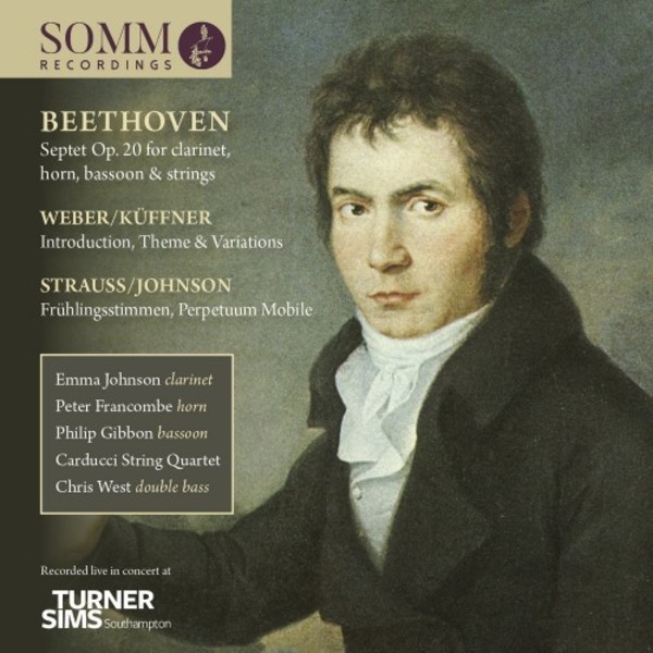 Emma Johnson & Friends play Beethoven, Kuffner & Johann Strauss II | Somm SOMMCD0190