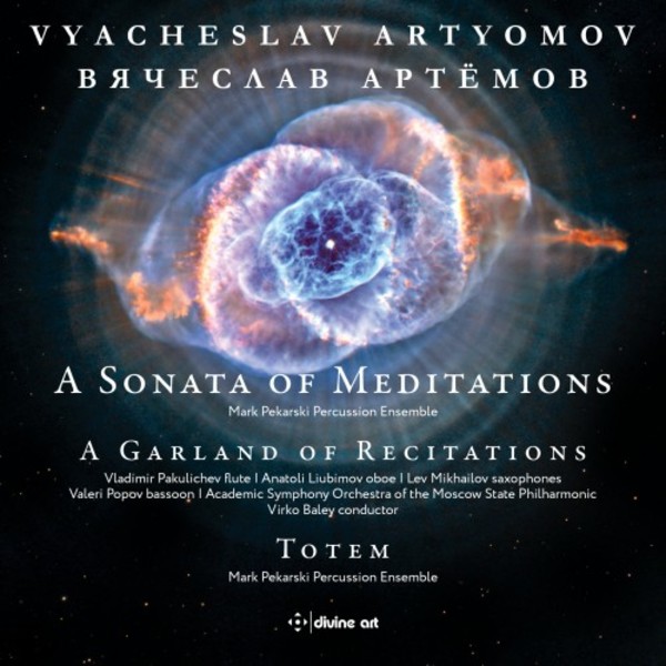 Artyomov - A Sonata of Meditations, A Garland of Recitations, Totem | Divine Art DDA25174