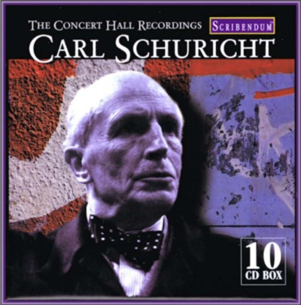 Carl Schuricht: The Concert Hall Recordings | Scribendum SC011