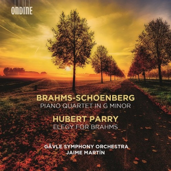 Brahms - Piano Quartet no.1 (orch. Schoenberg); Parry - Elegy for Brahms | Ondine ODE13142