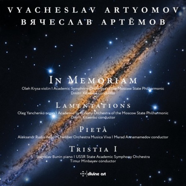 Artyomov - In Memoriam, Lamentations, Pieta, Tristia I | Divine Art DDA25175