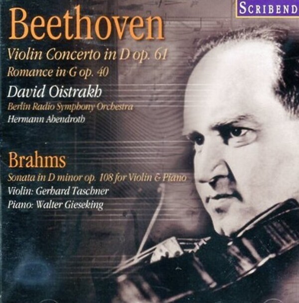 Beethoven - Violin Concerto & Romance no.1; Brahms - Violin Sonata no.3
