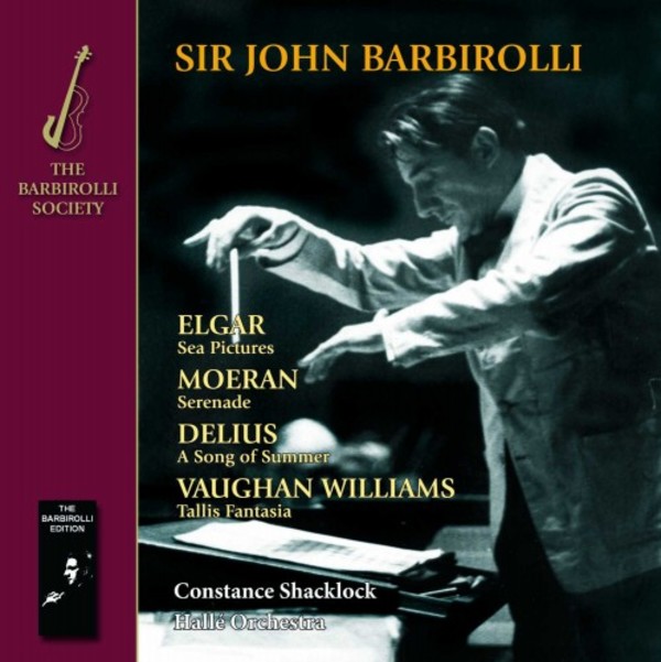 Barbirolli conducts Elgar, Moeran, Delius & Vaughan Williams | Barbirolli Society SJB1094