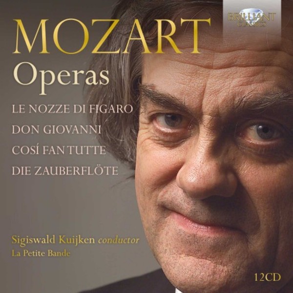 Mozart - Operas (Figaro, Don Giovanni, Cosi, Zauberflote) | Brilliant Classics 95933