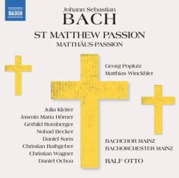 JS Bach - St Matthew Passion | Naxos 857403638