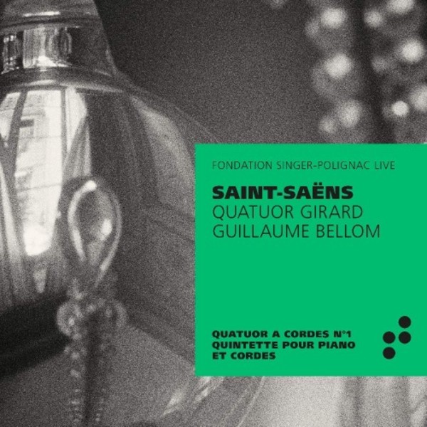Saint-Saens - String Quartet no.1, Piano Quintet | B Records LBM018