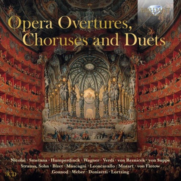Opera Overtures, Choruses and Duets | Brilliant Classics 95414