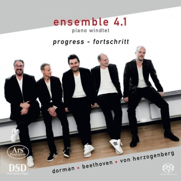 Progress: Works for Piano & Winds by Dorman, Beethoven & Herzogenberg | Ars Produktion ARS38271