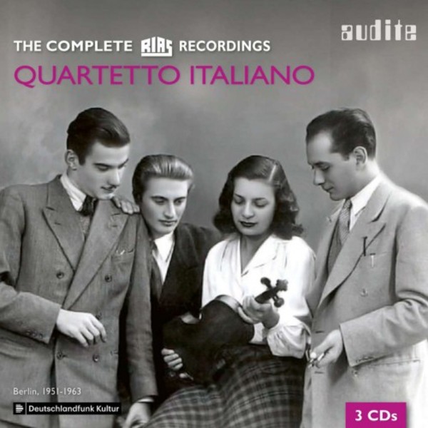 Quartetto Italiano: The Complete RIAS Recordings | Audite AUDITE21456