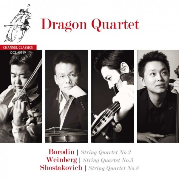 Borodin, Weinberg & Shostakovich - String Quartets | Channel Classics CCS40919