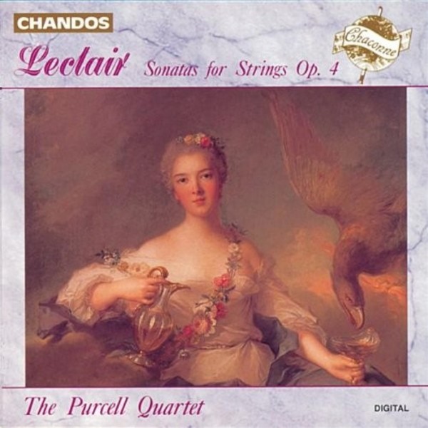 Leclair - Sonatas for Strings, op.4 | Chandos - Chaconne CHAN0536