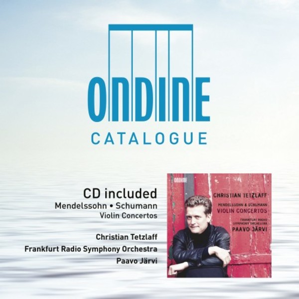 Mendelssohn & Schumann - Violin Concertos (CD + Catalogue) | Ondine ODE13332