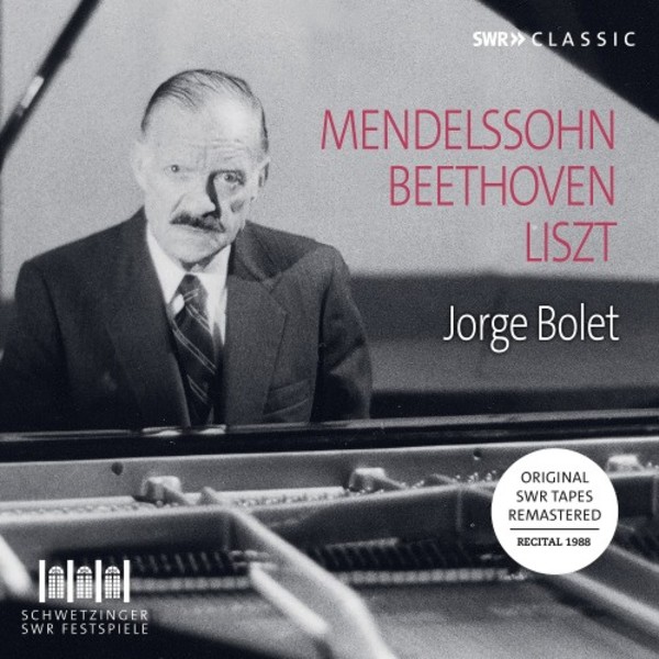 Jorge Bolet: Piano Recital 1988 - Mendelssohn, Beethoven, Liszt