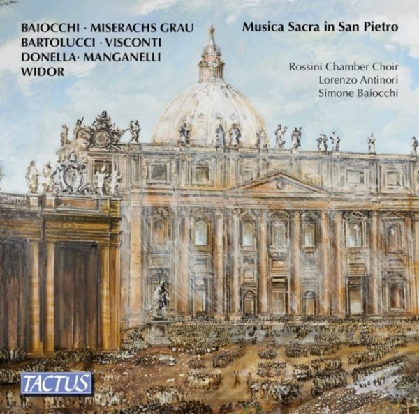 Sacred Music in Saint Peters Basilica | Tactus TC940002
