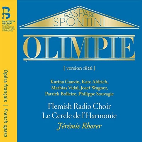 Spontini - Olimpie (CD + Book) | Bru Zane BZ1035