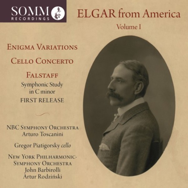 Elgar from America Vol.1: Enigma Variations, Cello Concerto, Falstaff | Somm ARIADNE5005